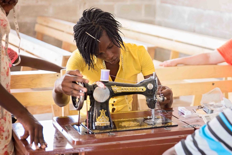 Haiti Sewing Center Gives Back - World Wide Village