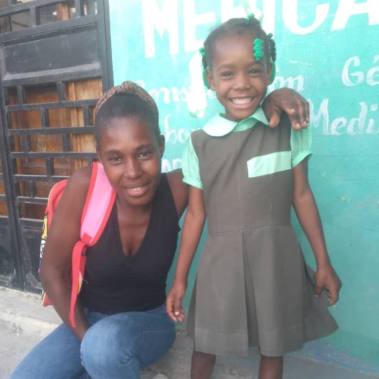 Shanakia Dufages with Mom - March 2024